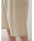 【HOMME】マルチチェックハーフパンツ