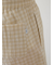 【HOMME】マルチチェックハーフパンツ