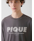 【HOMME】【接触冷感】ファンクションピケロゴTシャツ