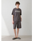 【HOMME】【接触冷感】ファンクションピケロゴハーフパンツ