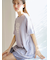 【接触冷感】ロゴTシャツ&リブショートパンツセット
