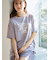 【接触冷感】ロゴTシャツ&リブショートパンツセット