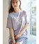 【接触冷感】ロゴTシャツ&リブショートパンツセット