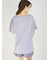 【接触冷感】ロゴTシャツ&リブショートパンツセット