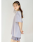 【接触冷感】ロゴTシャツ&リブショートパンツセット