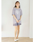 【接触冷感】ロゴTシャツ&リブショートパンツセット