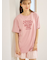 【接触冷感】ロゴTシャツ&リブショートパンツセット