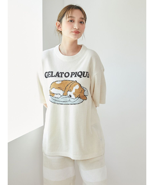 ONLINE限定】【HOMME】エアリーモコドッグジャガードプル