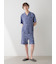 【HOMME】レオパード総柄ハーフパンツ