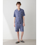 【HOMME】レオパード総柄ハーフパンツ