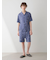 【HOMME】レオパード総柄シャツ