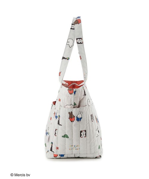 Dick Bruna】キルティング総柄ママバッグ｜ジェラートピケの通販