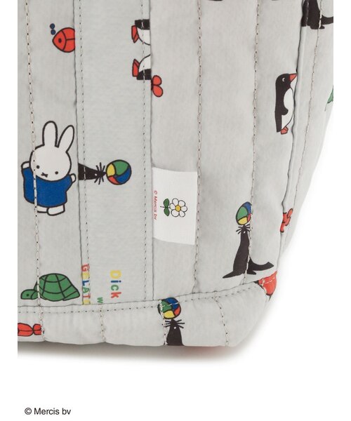 Dick Bruna】キルティング総柄ママバッグ｜ジェラートピケの通販