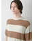【HOMME】スムーズィーliteクール2ボーダープルオーバー