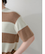 【HOMME】スムーズィーliteクール2ボーダープルオーバー