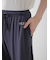 【HOMME】【接触冷感】カラーレーヨンロゴハーフパンツ