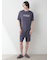 【HOMME】【接触冷感】カラーレーヨンロゴTシャツ