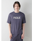 【HOMME】【接触冷感】カラーレーヨンロゴTシャツ