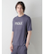 【HOMME】【接触冷感】カラーレーヨンロゴTシャツ