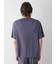 【HOMME】【接触冷感】カラーレーヨンロゴTシャツ