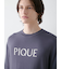 【HOMME】【接触冷感】カラーレーヨンロゴTシャツ