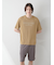 【HOMME】【接触冷感】クールレーヨンロゴTシャツ＆ハーフパンツセット