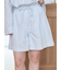 ガーゼストライプショートパンツ