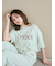 【接触冷感】カラーレーヨンロゴTシャツ