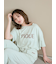 【接触冷感】カラーレーヨンロゴTシャツ
