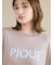 【接触冷感】カラーレーヨンロゴTシャツ
