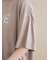 【接触冷感】カラーレーヨンロゴTシャツ