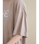 【接触冷感】カラーレーヨンロゴTシャツ