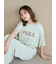 【接触冷感】カラーレーヨンロゴTシャツ