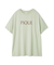 【接触冷感】カラーレーヨンロゴTシャツ