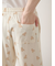 【UNDERSON UNDERSON】【HOMME】総柄ベアプリントハーフパンツ