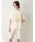【UNDERSON UNDERSON】【HOMME】総柄ベアプリントハーフパンツ