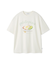 【HOMME】【接触冷感】サニーサイドエッグワンポイントTシャツ