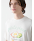 【HOMME】【接触冷感】サニーサイドエッグワンポイントTシャツ