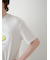 【HOMME】【接触冷感】サニーサイドエッグワンポイントTシャツ