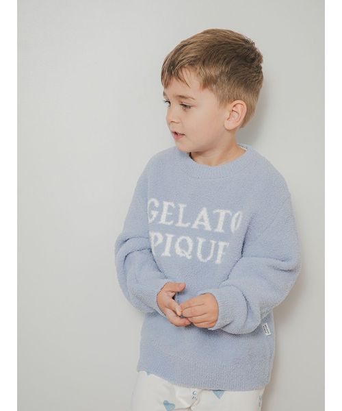 KIDS】エアリーモコロゴプルオーバー｜ジェラートピケの通販｜&mall