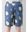 【HOMME】サニーサイドエッグ総柄ハーフパンツ