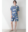 【HOMME】サニーサイドエッグ総柄シャツ