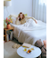 【Sleep】ダブルガーゼフリル３点セット（セミダブル）