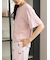 【接触冷感】チェリー柄ロングパンツ