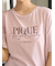 【接触冷感】ルージュチェリーレーヨンロゴTシャツ