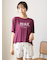 【ONLINE限定】ルージュチェリーレーヨンロゴTシャツ＆ショートパンツセット