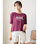 【ONLINE限定】ルージュチェリーレーヨンロゴTシャツ＆ショートパンツセット