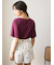 【ONLINE限定】ルージュチェリーレーヨンロゴTシャツ＆ショートパンツセット