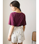 【ONLINE限定】ルージュチェリーレーヨンロゴTシャツ＆ショートパンツセット