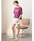 【ONLINE限定】ルージュチェリーレーヨンロゴTシャツ＆ショートパンツセット